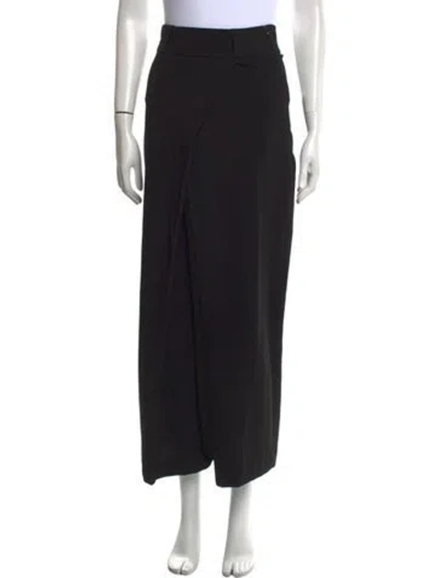 Pre-owned Henrik Vibskov Wide Leg Pants In Black