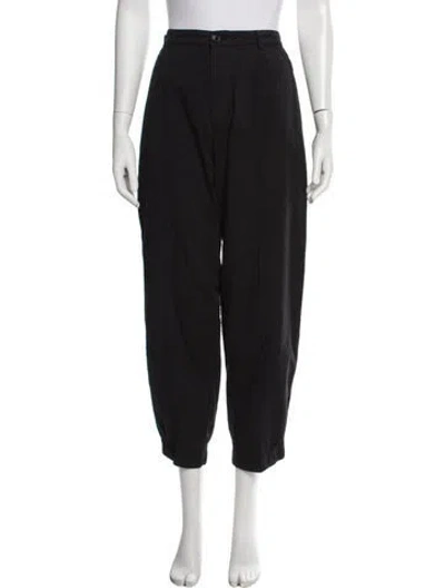 Pre-owned Henrik Vibskov Wide Leg Pants In Black
