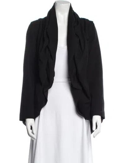 Pre-owned Henrik Vibskov Wool Jacket In Black
