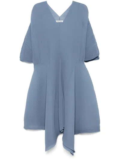 Henrik Vibskov Wrist Midi Dress In Blue