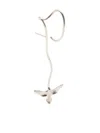 Henrik Vibskov X Vibe Harsløf Flying Bird Drop Earring In Silver