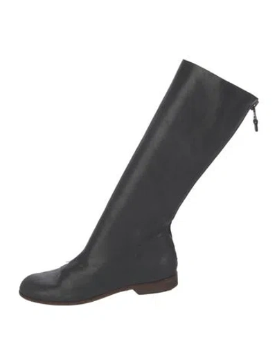 Pre-owned Henry Beguelin Leather Boots In Blue