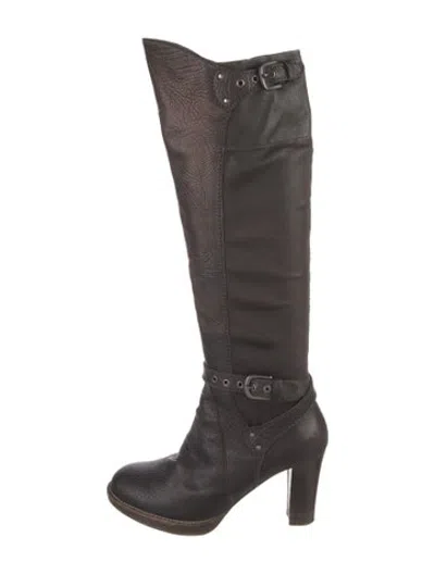 Pre-owned Henry Beguelin Leather Boots In Brown