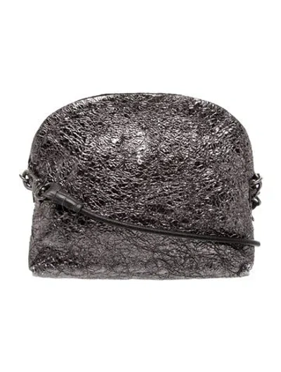 Pre-owned Henry Beguelin Leather Crossbody Bag In Gray