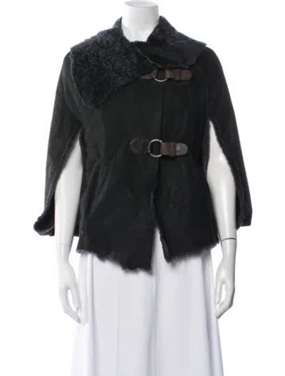 Pre-owned Henry Beguelin Leather Jacket In Black