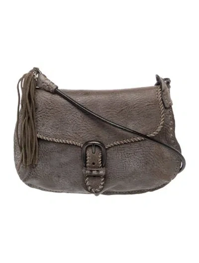Pre-owned Henry Beguelin Leather Messenger Bag In Brown