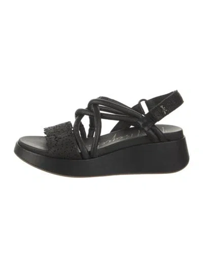 Pre-owned Henry Beguelin Leather Sandals In Black