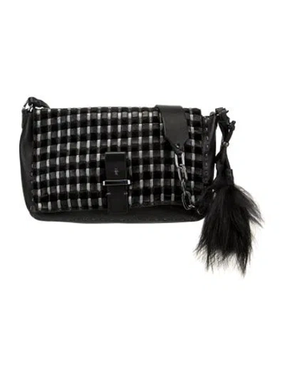 Pre-owned Henry Beguelin Leather Shoulder Bag In Black