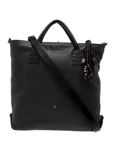 Pre-owned Henry Beguelin Leather Tote In Black