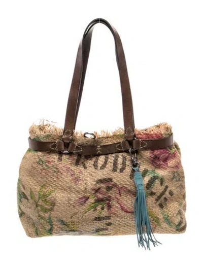 Pre-owned Henry Beguelin Top Handle Bag In Brown