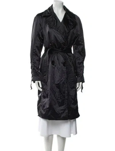 Pre-owned Henry Beguelin Trench Coat In Black