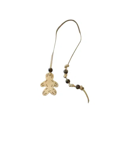 Henry Beguelin Women's Little Men Bag Charms In Taupe In Gray