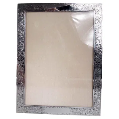 Pre-owned Henry Birks & Son Antiques Birks Edwardian Classical Sterling Silver Picture Frame