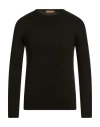 Henry Clifford Man Sweater Black Size 46 Wool, Cotton, Viscose, Polyamide, Cashmere