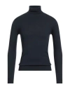 Henry Clifford Man Turtleneck Midnight Blue Size 38 Wool, Cotton, Viscose, Polyamide, Cashmere