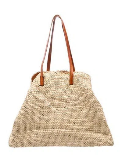 Pre-owned Henry Cuir Leather Pour De Calais In Neutral