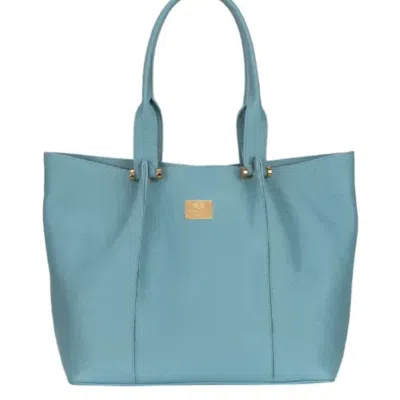 Henry Daniel Roma Women's Leather Shopper Blue