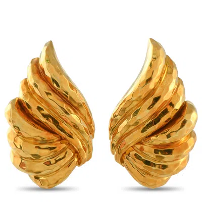 Henry Dunay 18k Yellow Gold Clip-on Earrings Hd05-061025