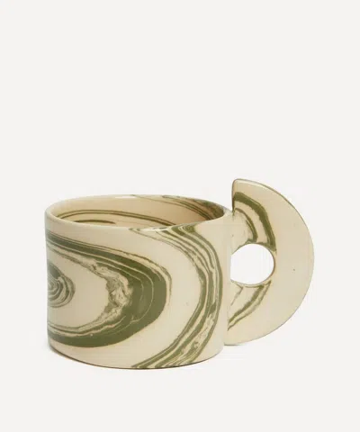 Henry Holland Studio Blue And White Swirl Mug