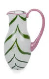Henry Holland Studio Swirl Glass Pitcher In Multi