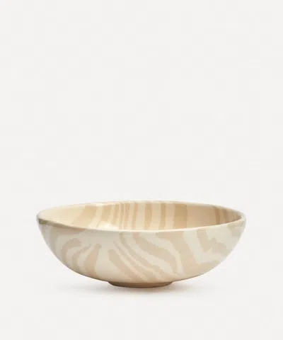 Henry Holland Studio White On White Stripe Small Bowl