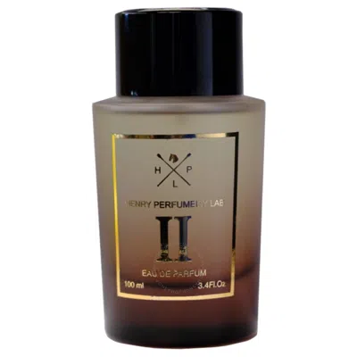 Henry Perfumery Lab Unisex Ii Edp Spray 3.4 oz Fragrances 3700114603512 In White