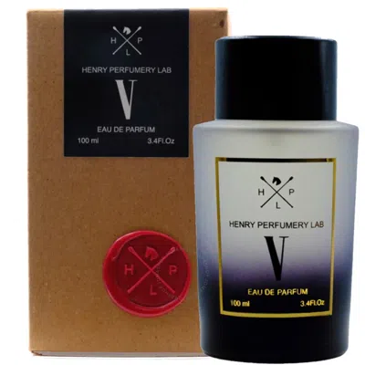Henry Perfumery Lab Unisex V Edp Spray 3.4 oz Fragrances 3700114603529 In White