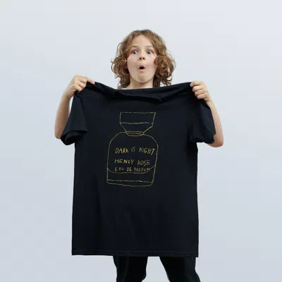 Henry Rose Dark Is Night T-shirt & 50ml In Transparent