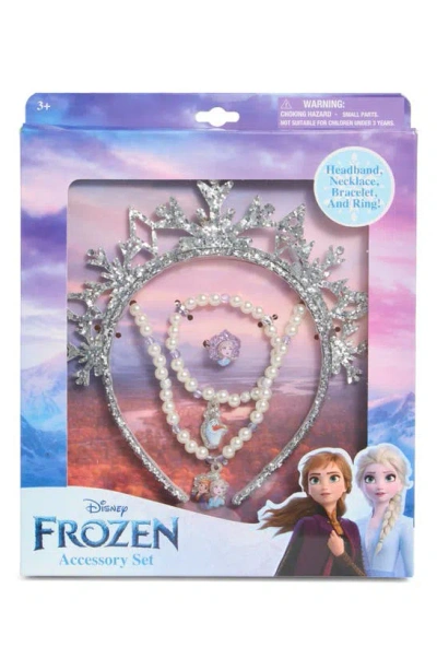 H.e.r. Accessories Kids' Disney® Frozen Headband & Jewelry Set In Metallic