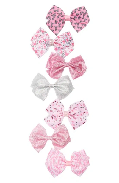 H.e.r. Accessories Kids' Barbie Bow Set In Pink