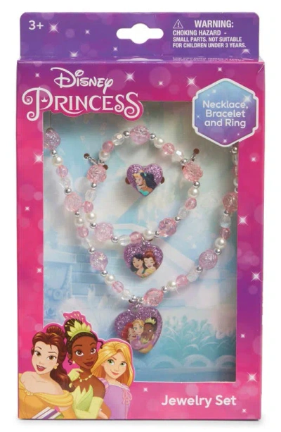 H.e.r. Accessories Kids' Disney Princess Jewelry Box Set In Pink