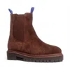 Her By Anthony Veer Olivia Chelsea Boot Suede In Brown
