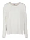 Her Silk T-shirt In White