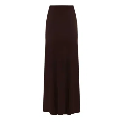 Her Cipher Women's Brown Siren Skirt- Choco