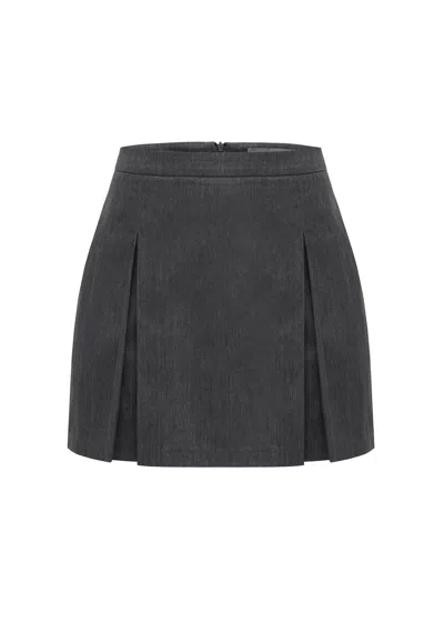 Her Cipher Women's Grey Seasycle Skirt - Graffite In Gray