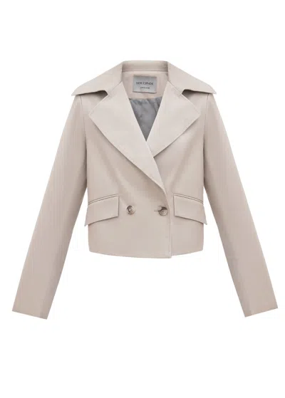 Her Cipher Women's Neutrals Seasycle Jacket - Sand