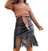 Her Entire Name Says Grace Backstage Pass Skirt In Black In Black