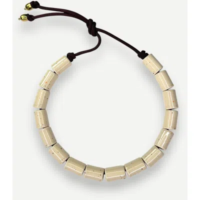 Her New Tribe Bead Five Candy Necklace