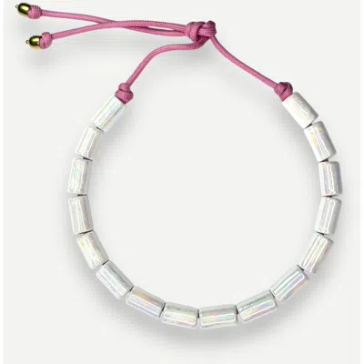 Her New Tribe Bead Four Candy Necklace In Multi