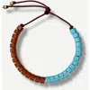 Her New Tribe Bead Two Split Candy Necklace