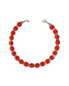 Her New Tribe Lobster And Turq Sundry Necklace