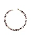 Her New Tribe Tort And Cat Eye Sundry Necklace