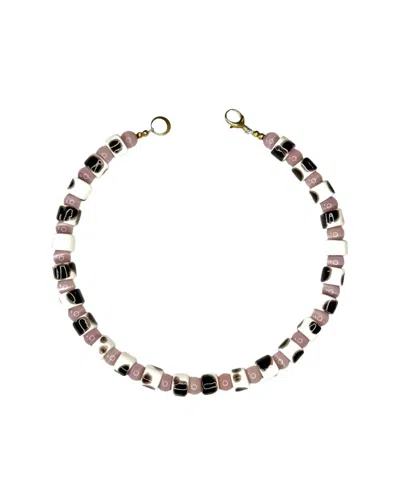 Her New Tribe Tort And Cat Eye Sundry Necklace