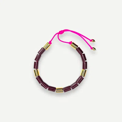 Her New Tribe Walnut And Karat Candy In Purple