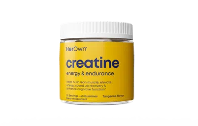 Her Own Creatine Gummies: Energy, Endurance, Muscle & Recovery