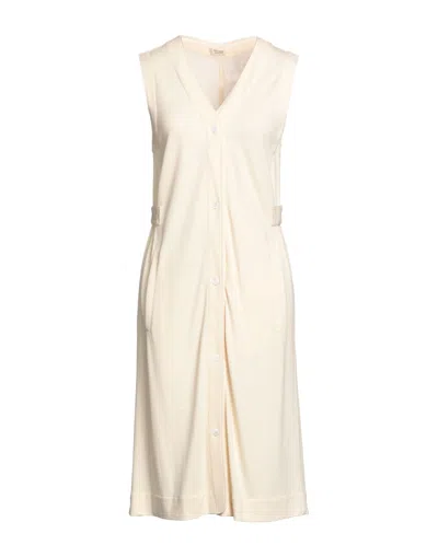 Her Shirt Her Dress Midi Dresses In White