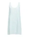 Her Shirt Her Dress Short Dresses In Blue