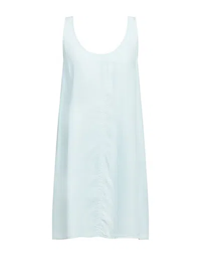 Her Shirt Her Dress Short Dresses In Blue