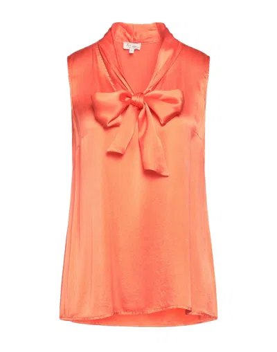 Her Shirt Her Dress Tops In Tomato Red