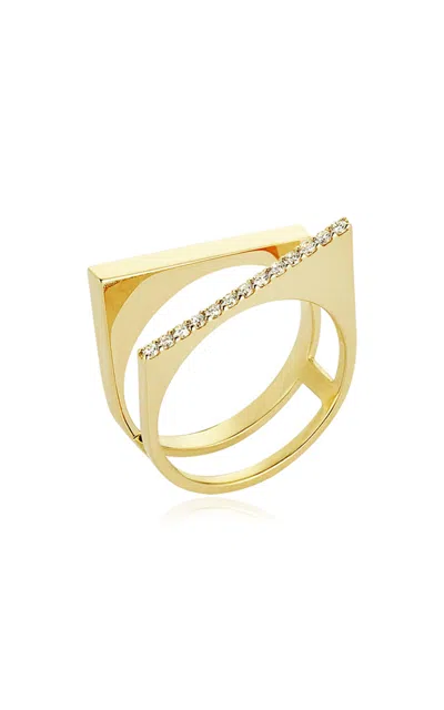 Her Story 14k Gold Diamond Ring